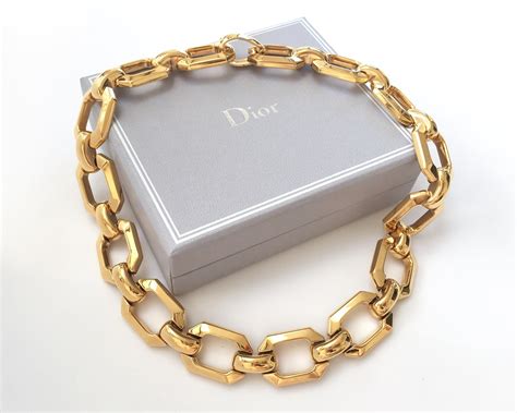 christian dior boutique necklace|vintage Christian Dior choker necklace.